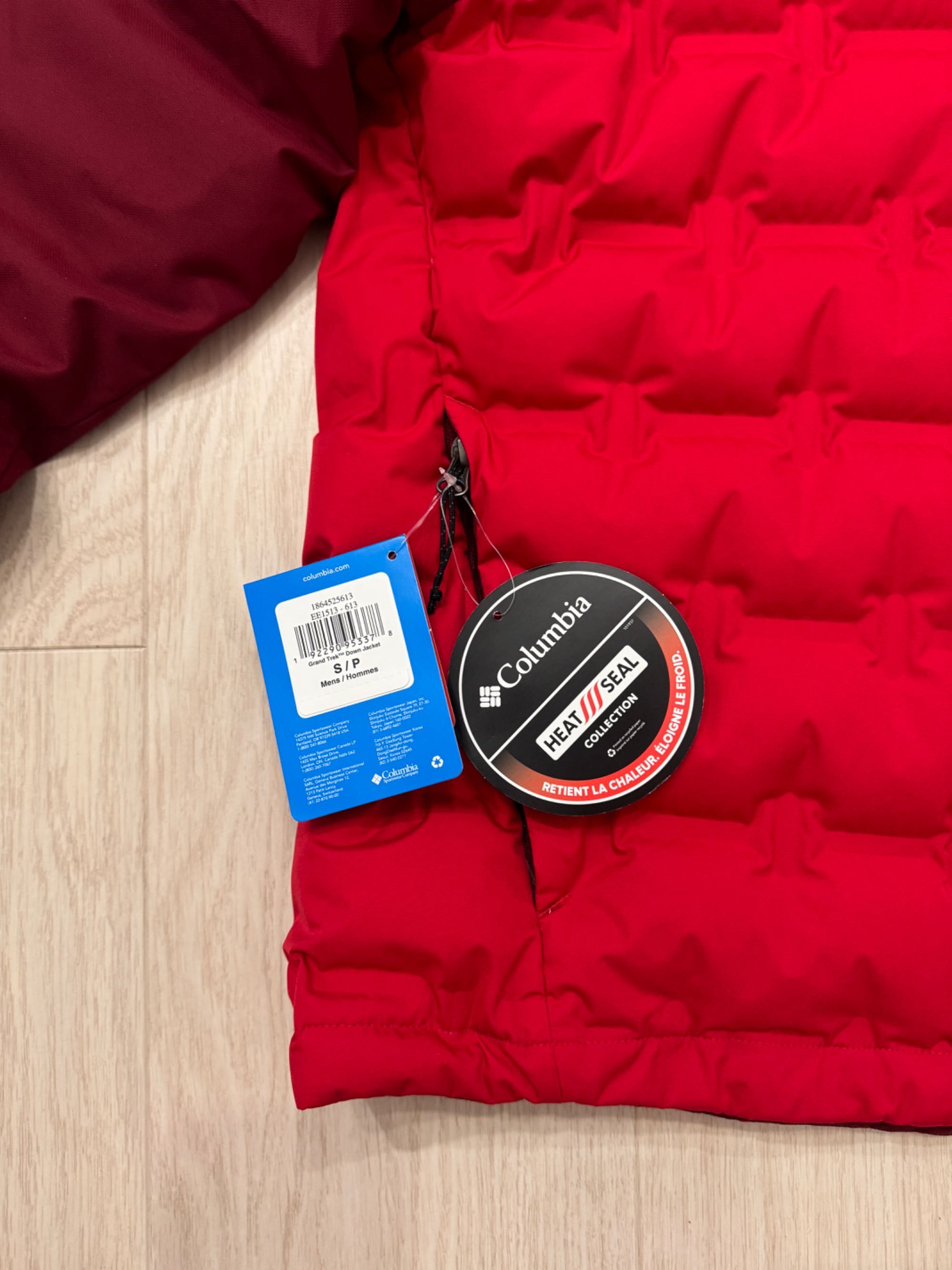 Пуховик чоловічий Columbia Grand Trek Down Jacket мужская курточка