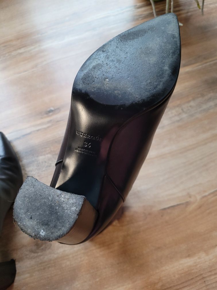 Uterque botki skóra r.36