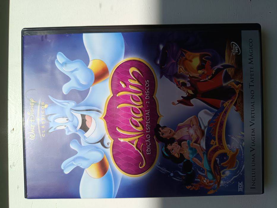 DVD Disney edição especial 2 DVDs Aladdin