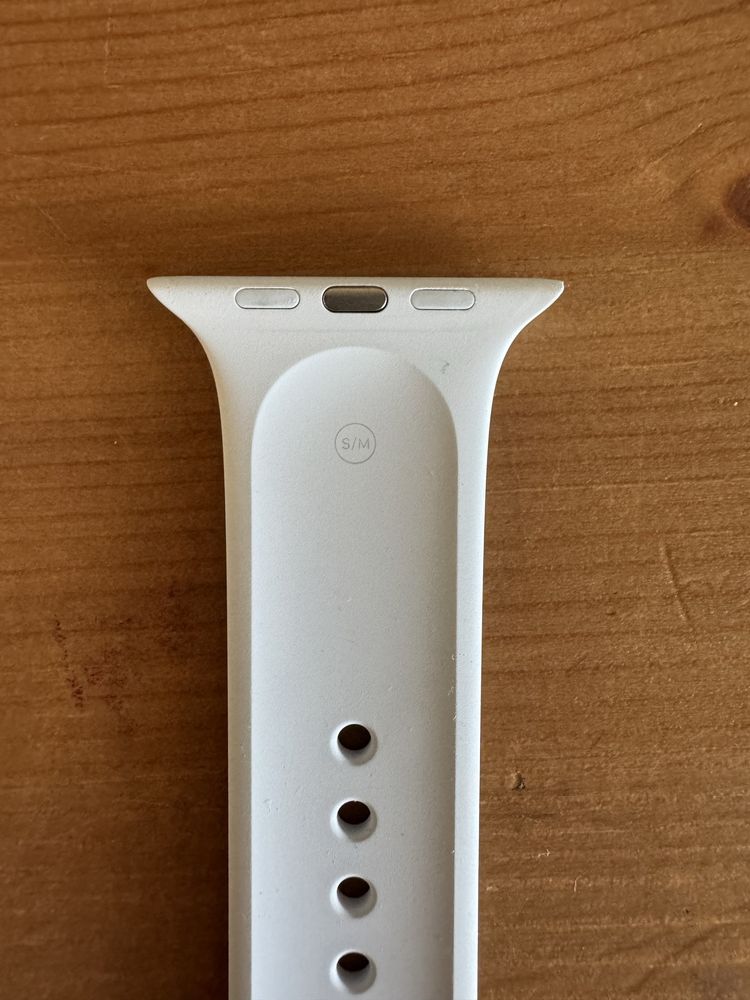 Bracelet Apple Watch pack S/M M/L original cor branco