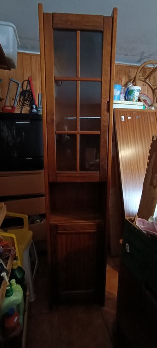 Estante 2 portas pinho maciço