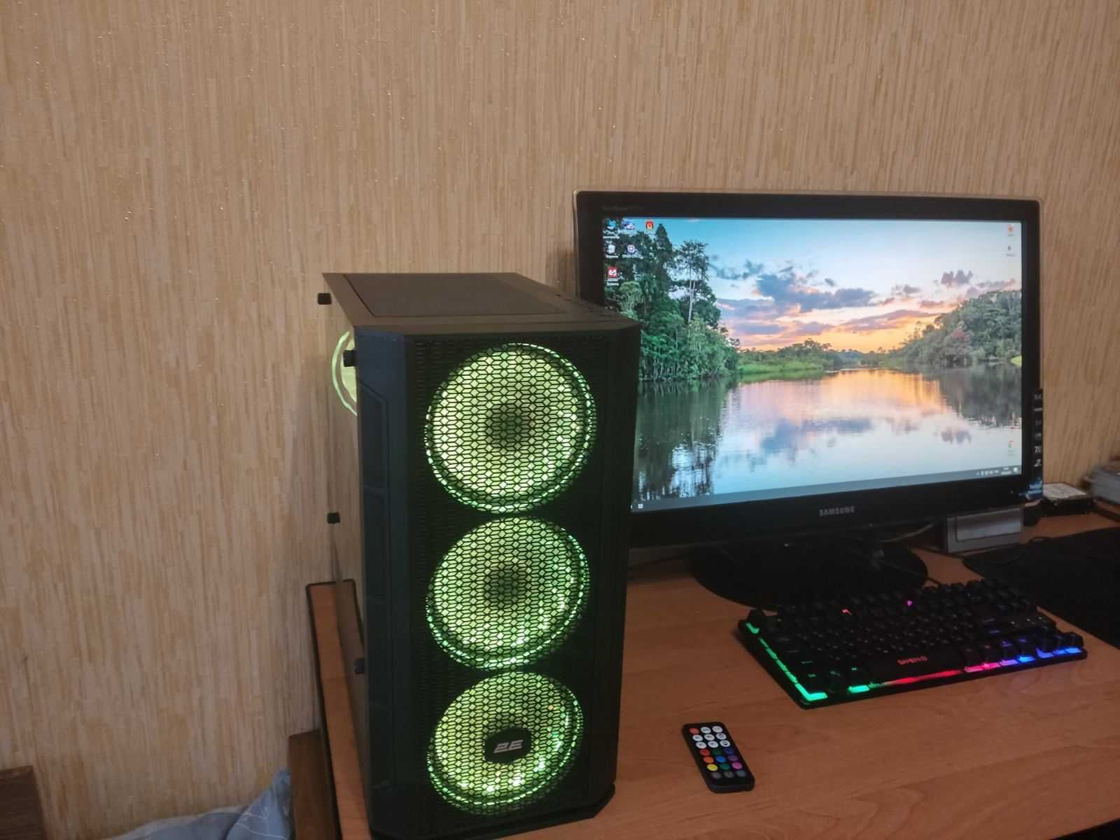 ИГРОВОЙ КОМП Intel i5-10400F(12x4,3),GTX 1660,DDR4 16Gb,SSD250 HDD 1Tb