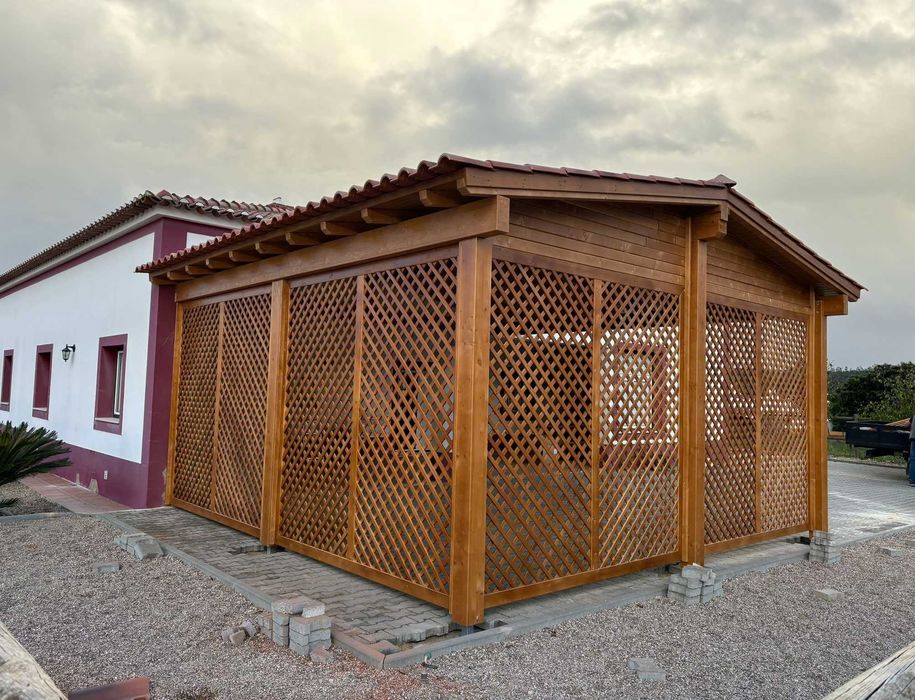 Telheiros em madeira - Madeira&Conforto - tlh.2g.23