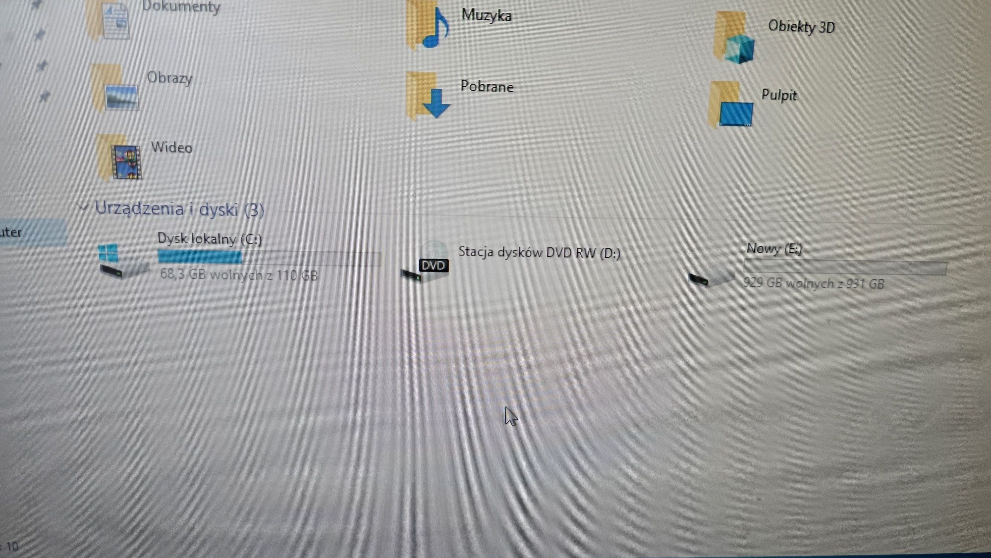 Komputer stacjonarny , 100% , Dysk ssd , oraz hdd 1TB