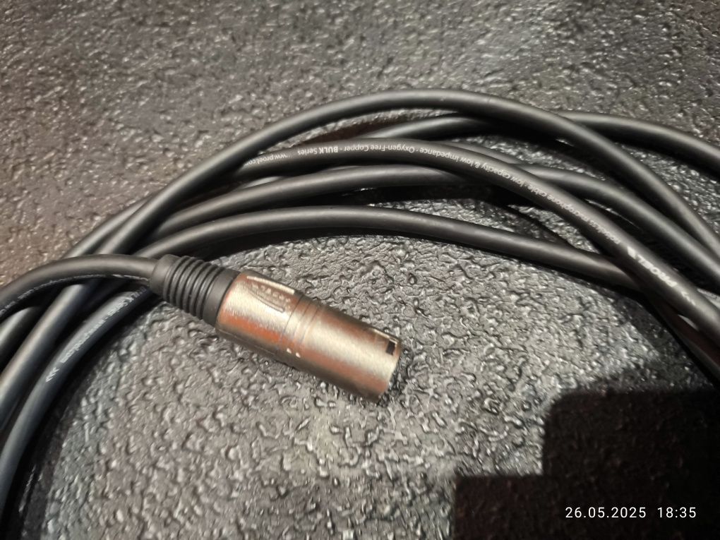Kabel przewód proel 6m*3