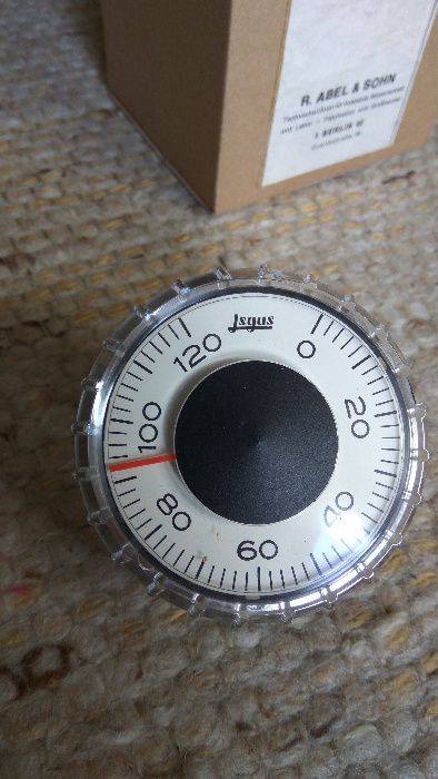 ISGUS KS 65 Analogowy przełącznik czasowy do budowy paneli - timer