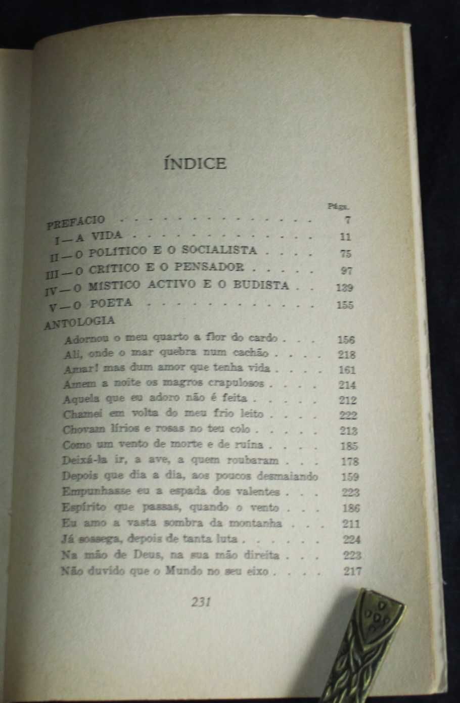 Livro Antero de Quental a obra e o homem Arcádia