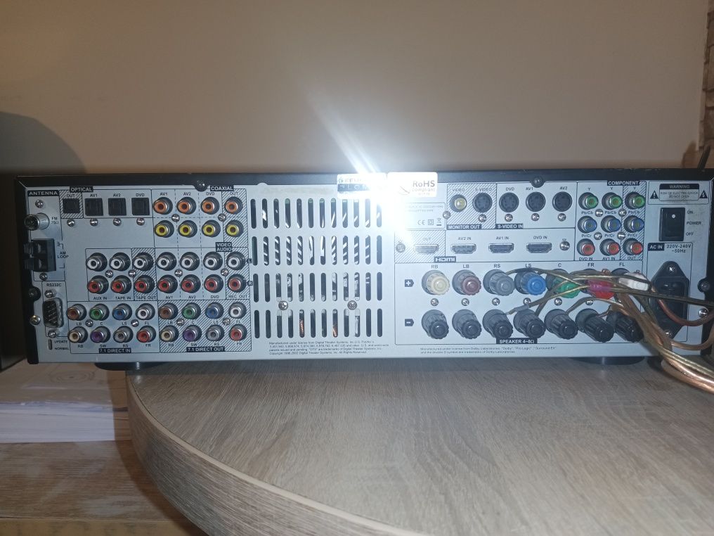 Zestaw audio wzmacniacz Ferguson AV770 + głośniki Noble