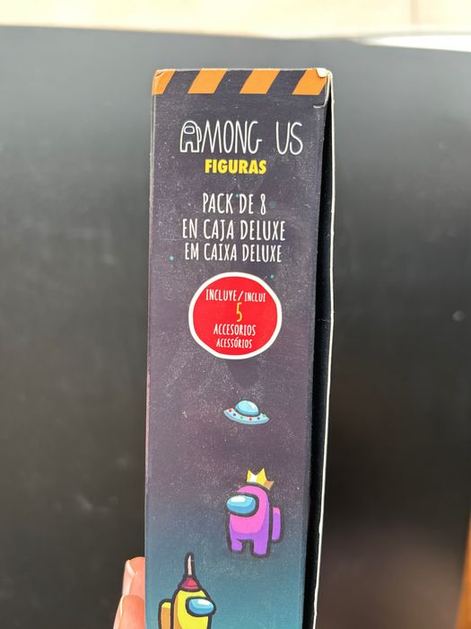 Pack de bonecos/figuras do Among us para colecionar