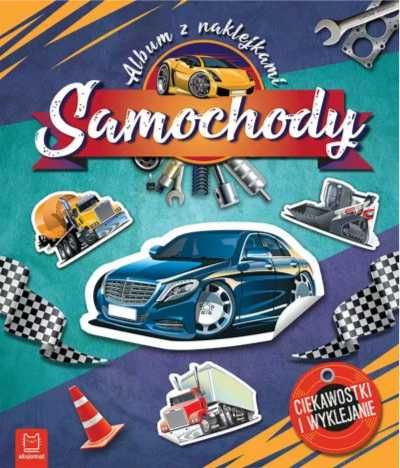 Samochody. Album z naklejkami - praca zbiorowa