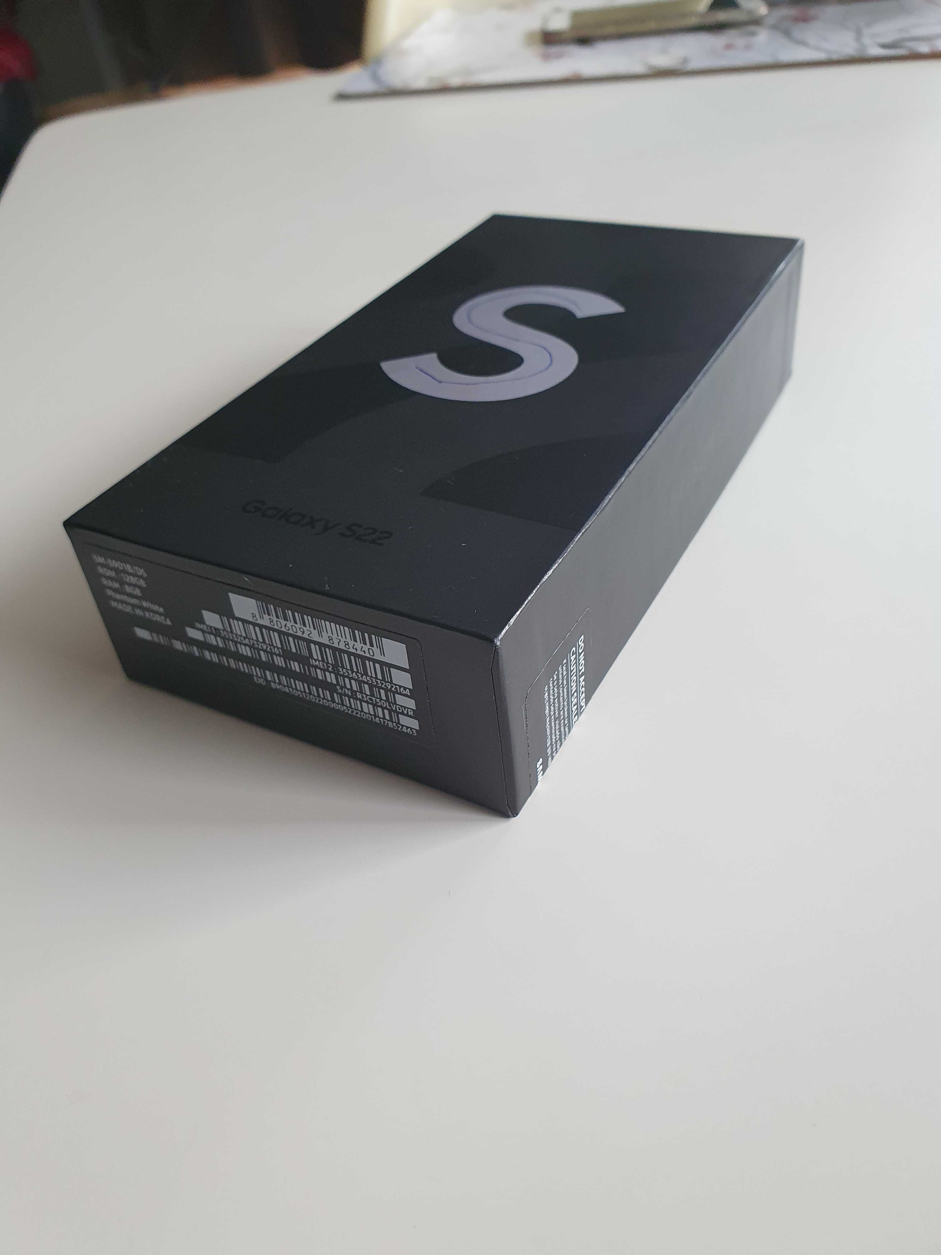 NOWY SAMSUNG  Galaxy S22 5G /128GB, biały