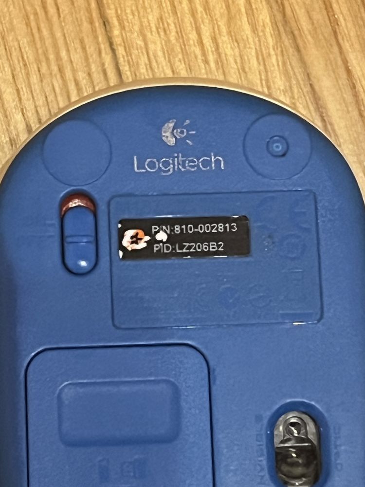 Mysz logitech M187 niebieska