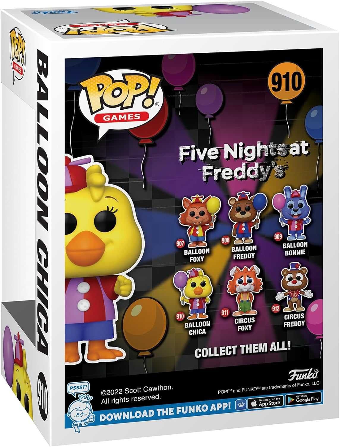 Фигурки Фанко Поп 5 ночей с Фредди Funko Pop Games Five Nights Freddy