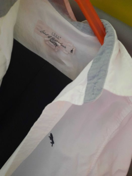 Stroj galowy koszula spodnie garnitur 140 H&M