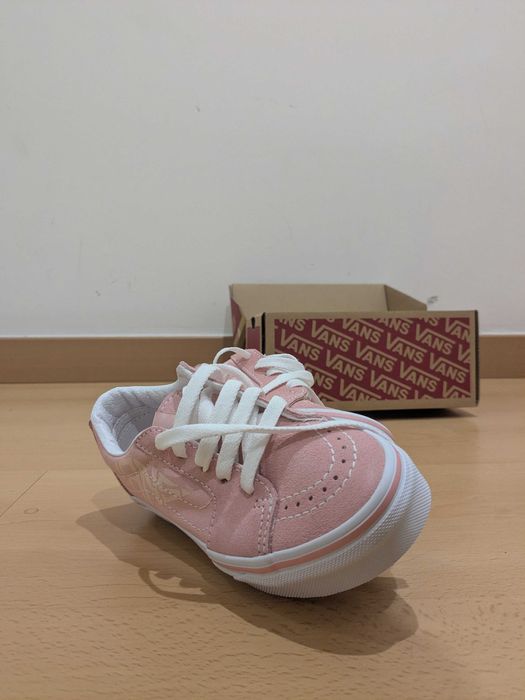 Vans rosa criança tam. 28 – novos na caixa