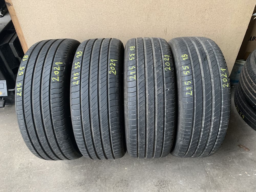 4 jak nowe opony michelin primacy 4 215/55/18 2021r.