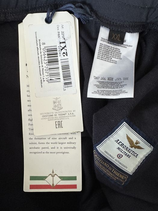 Spodnie dresowe Aeronautica Militare XXL