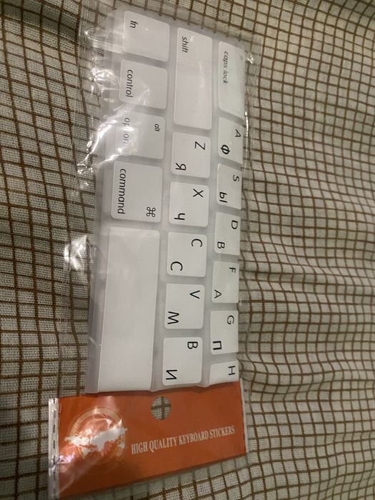 Защитная накладка клавиатуры с кирилицей Apple Macbook 13 1466