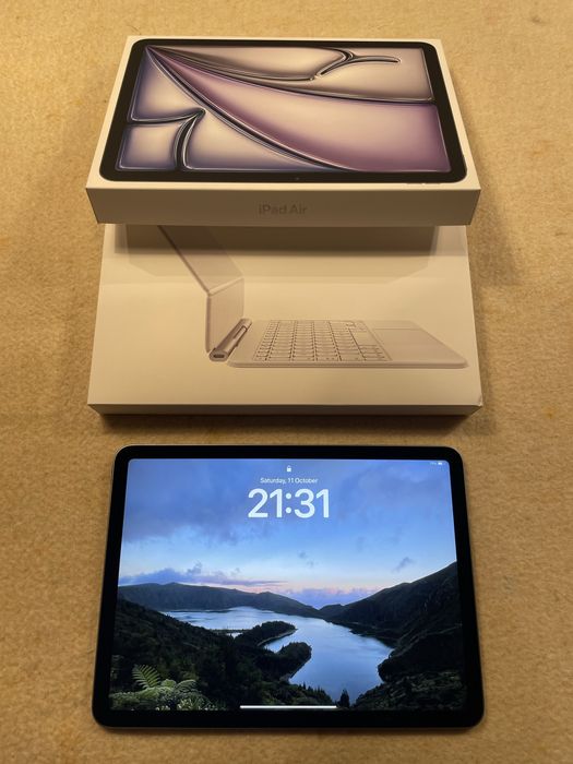 Novo: Ipad Air M3 11’ (2025) Wi-fi  256Gb + Magic Key board