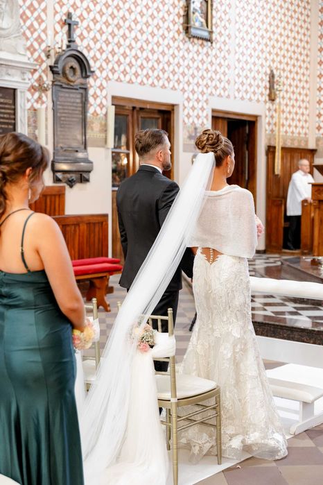 Zjawiskowa suknia ślubna Ida Torez + welon GRATIS!