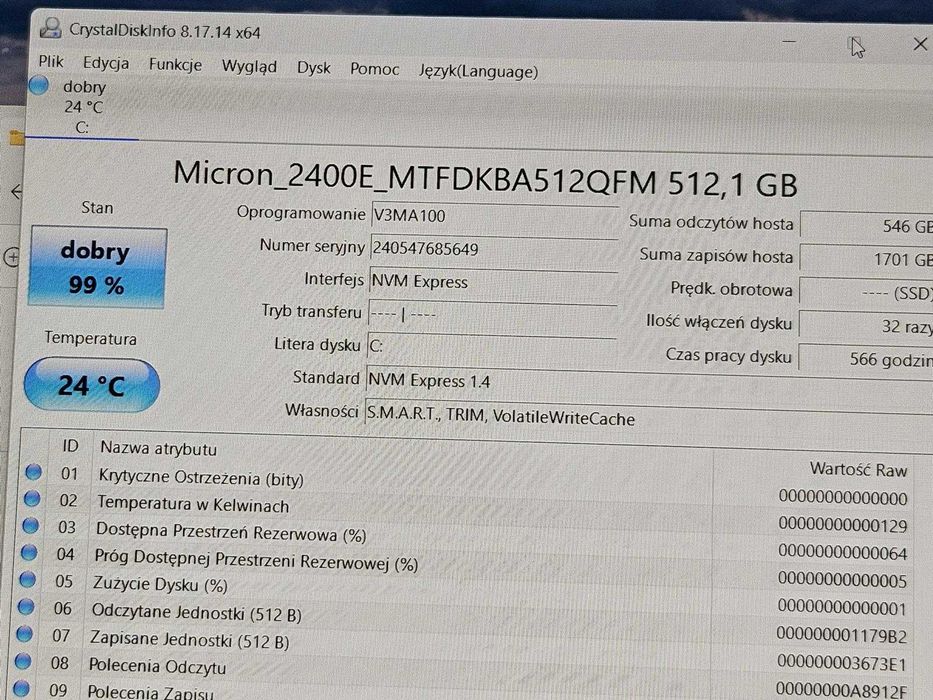 Laptop MSI Cyborg i7-13620H 16GB 512 RTX4060