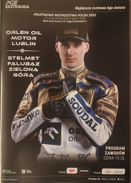 Programy żużlowe- Lublin 2025