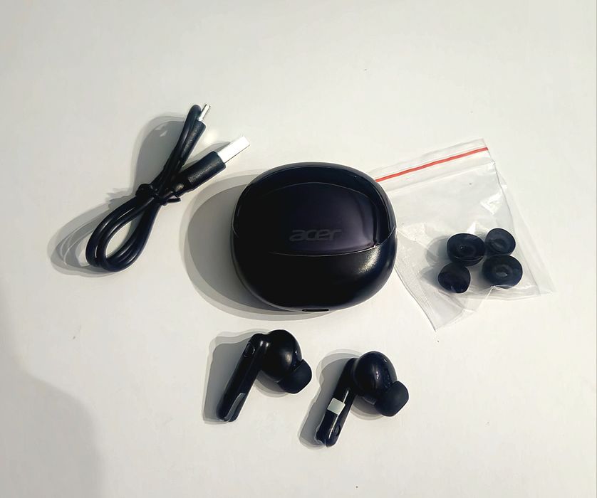 Słuchawki bezprzewodowe Acer TWS douszne Bluetooth Mikrofon Etui
