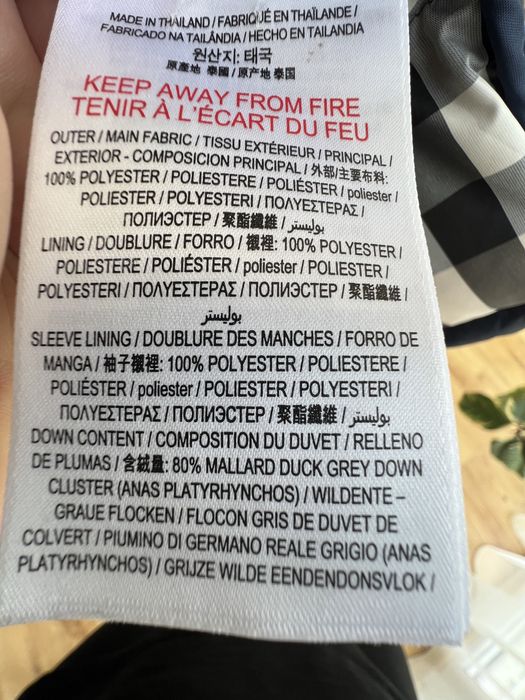 Пуховик пальто Burberry, оригинал!!! На S размер. Указан 14 лет. Новый