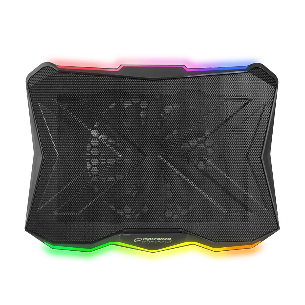 Gamingowa podstawka chłodząca pod laptopa podświetlana LED RGB EGC110