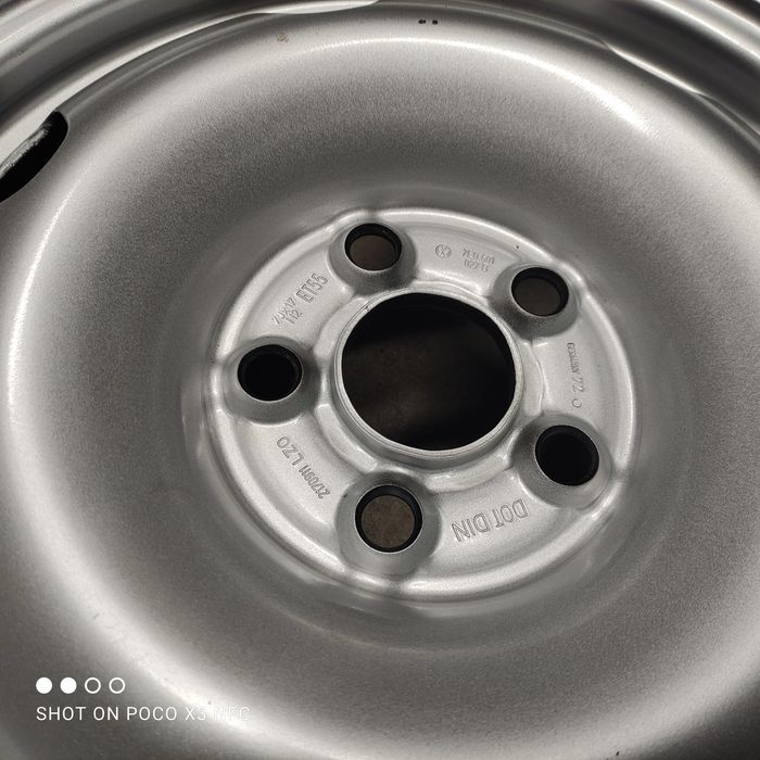 Felgi stalowe VW T5 T6, 7Jx17" ET55 5x120 NR FS75