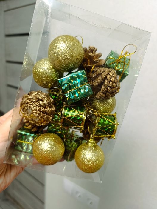 Новорічні прикраси на ялинку новогодние украшения на ёлку