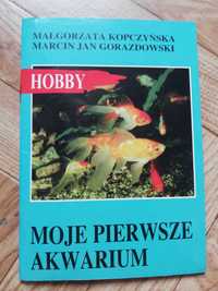 ksiazka/poradnik: ,,Moje pierwsze akwarium"