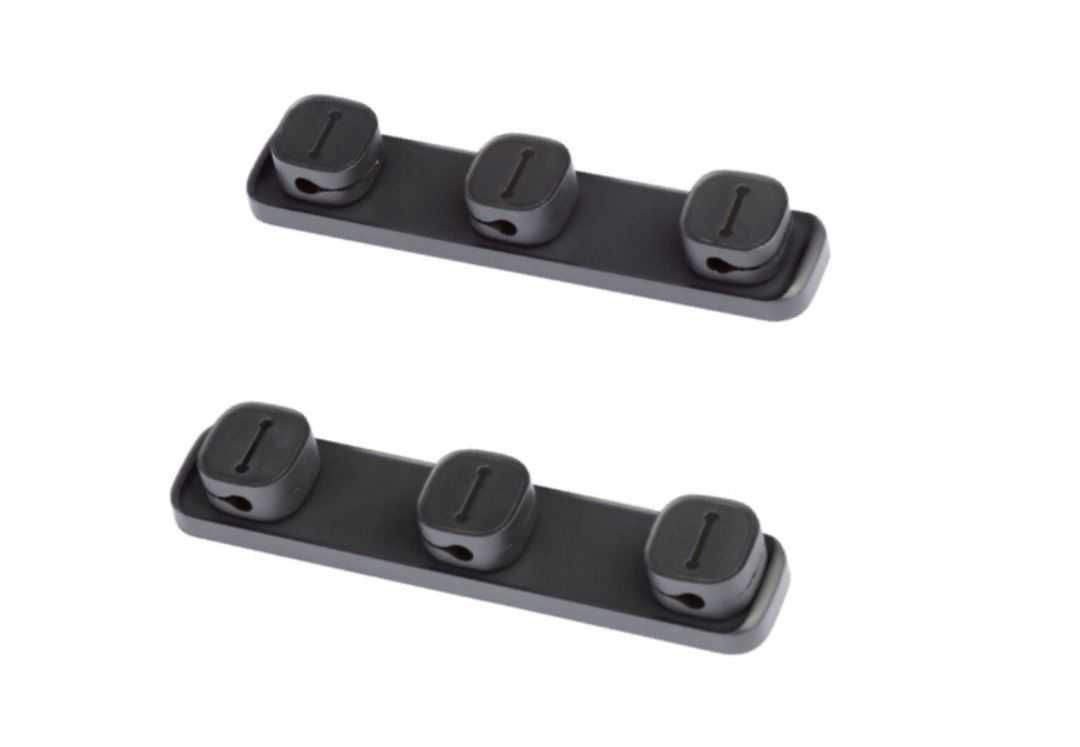 Tronic magnetyczny organizer uchwyt do kabli czarny