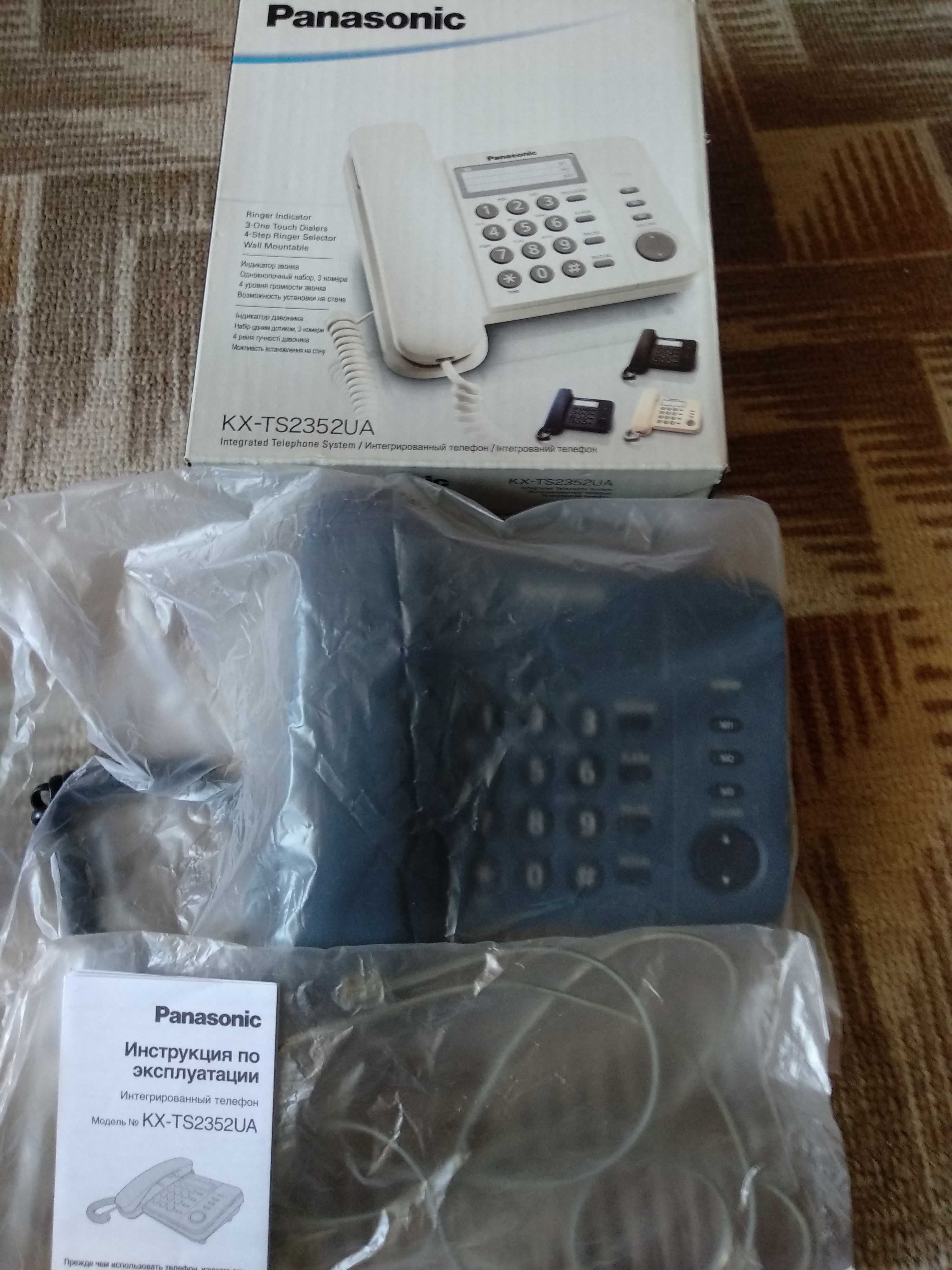 Продам б/у проводной телефон Panasonic KX-TS2352UA в отличном состтоян