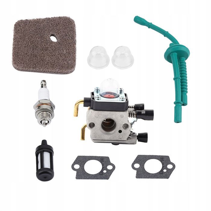 Gaźnik Do Kosy Stihl FS38 FS45 FS55 FS80 FS85  Uszczelki  Pompka Pr...