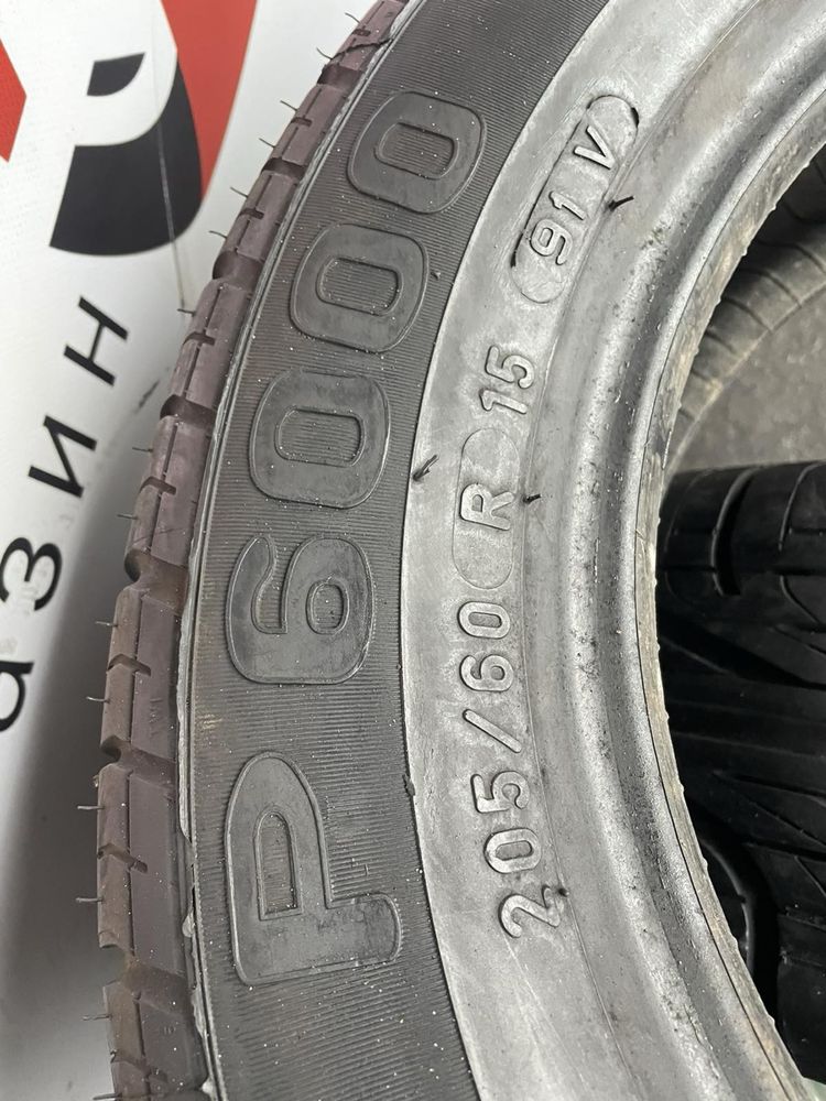 Шини 205/60 R15 пара Pirelli літо 2018р 7мм