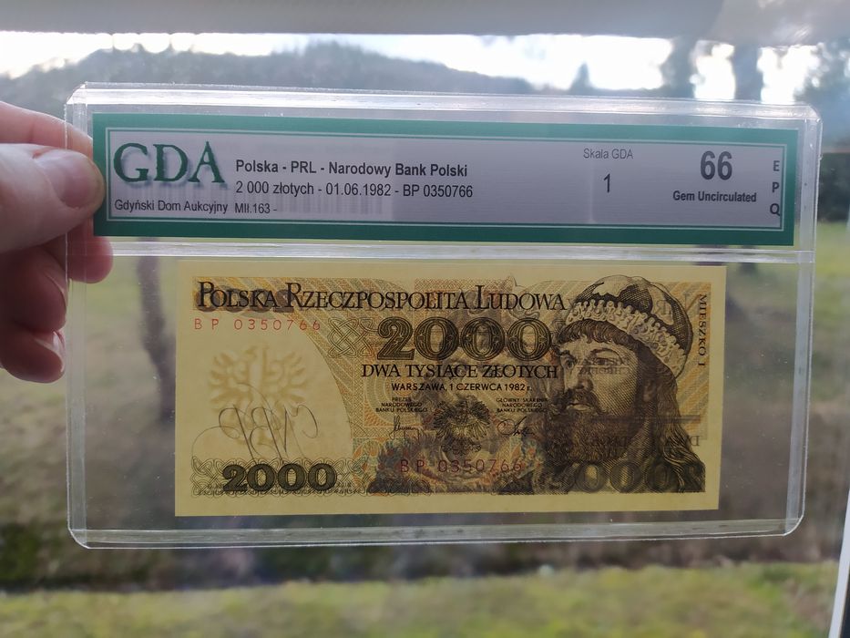 2000 złotych 1982 GDA 66.        1