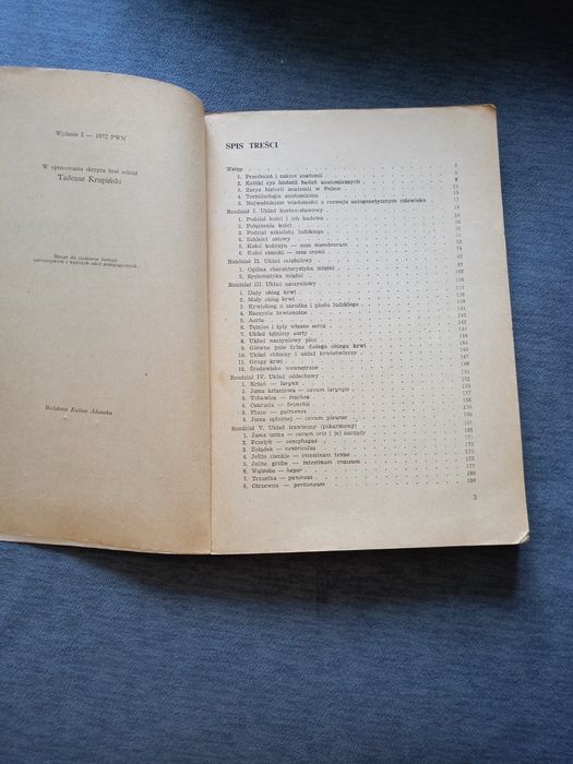 Wanda Stęślicka-Mydlarska "Zarys anatomii funkcjonalnej człowieka". Ks