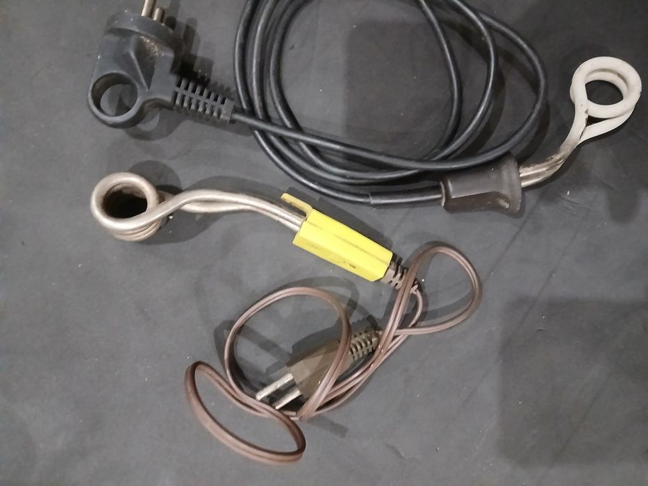 Podgrzewacz grzałka wody stara wydajna PRL solidna szybkie nagrzewanie