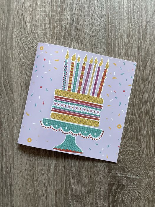 Kartki okolicznościowe do malowania kryształkami