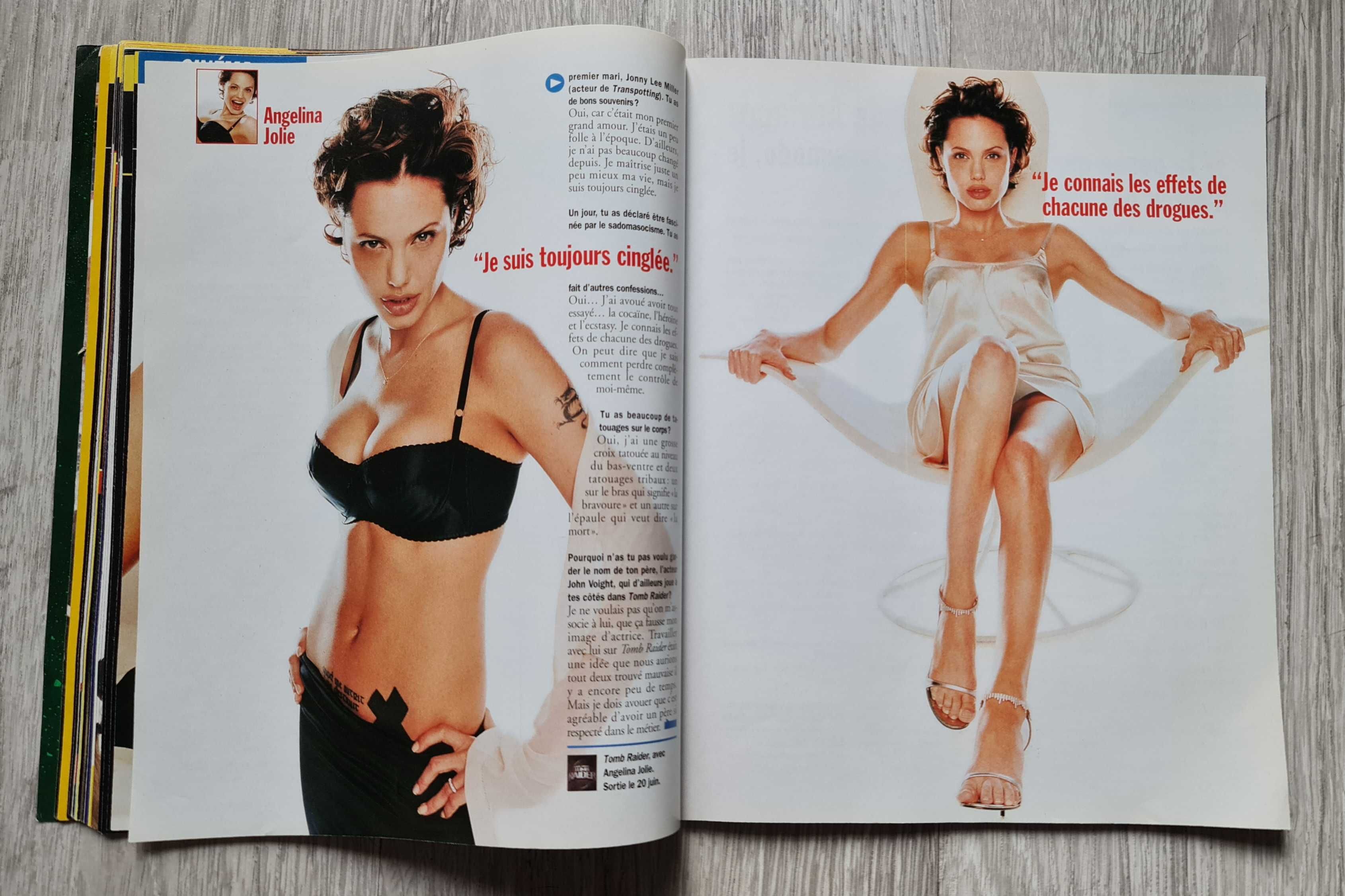 Entrevue 2001 - Angelina Jolie