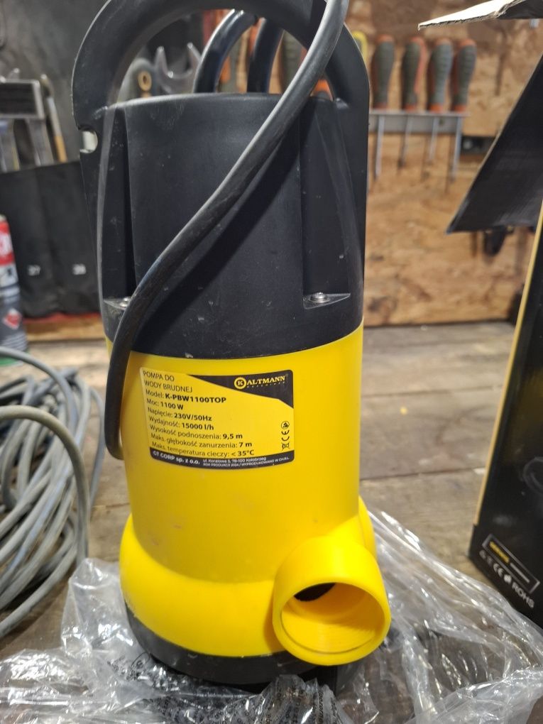 Pompa zanurzeniowa do brudnej wody Kaltmann 1100W