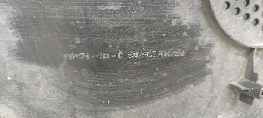 Płyta Osłona Pod Zderzak Tesla 3