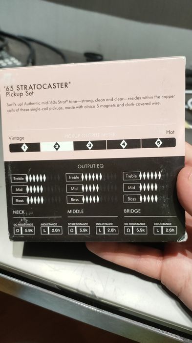 Fender player pickup set звукознімачі для гітари