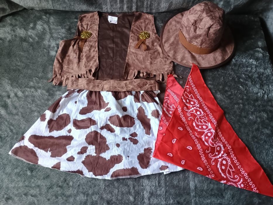 Kostium dla dzieci Kowbojka L (10 - 12 lat)