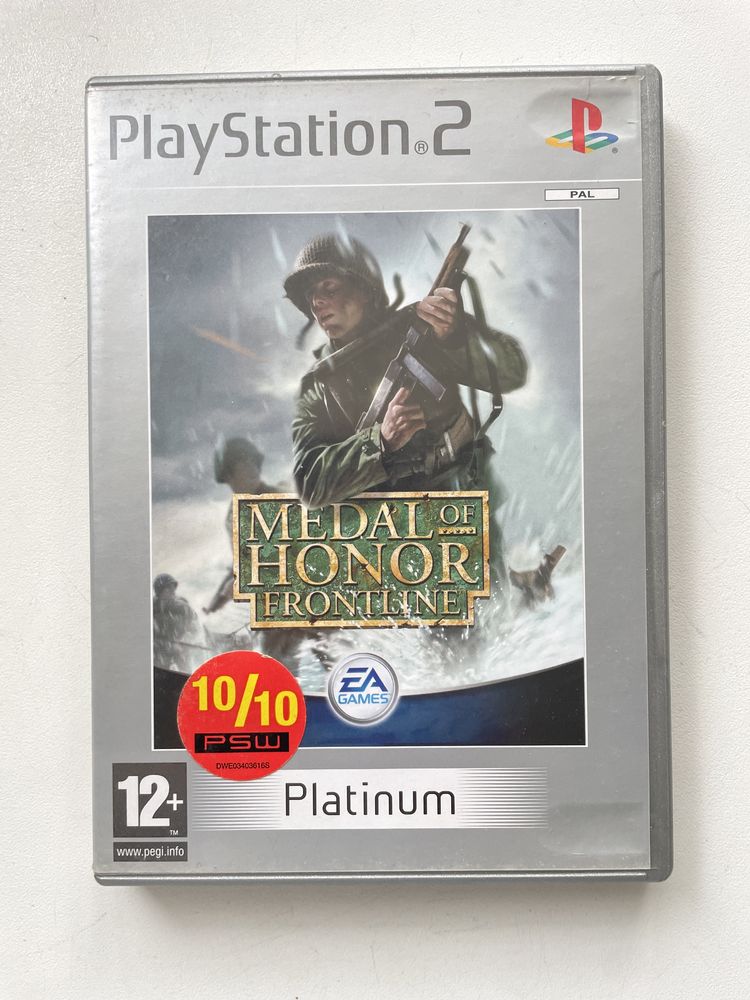 Jogo PS2 Medal of Honor Frontline platium