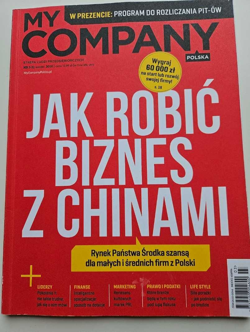 Pakiet magazynów biznesowych – 7 sztuk – My Company, Coaching
