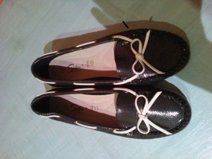 buty mokasyny (kolor"czarne srebro") NOWE, używ.Monnari od 35zł