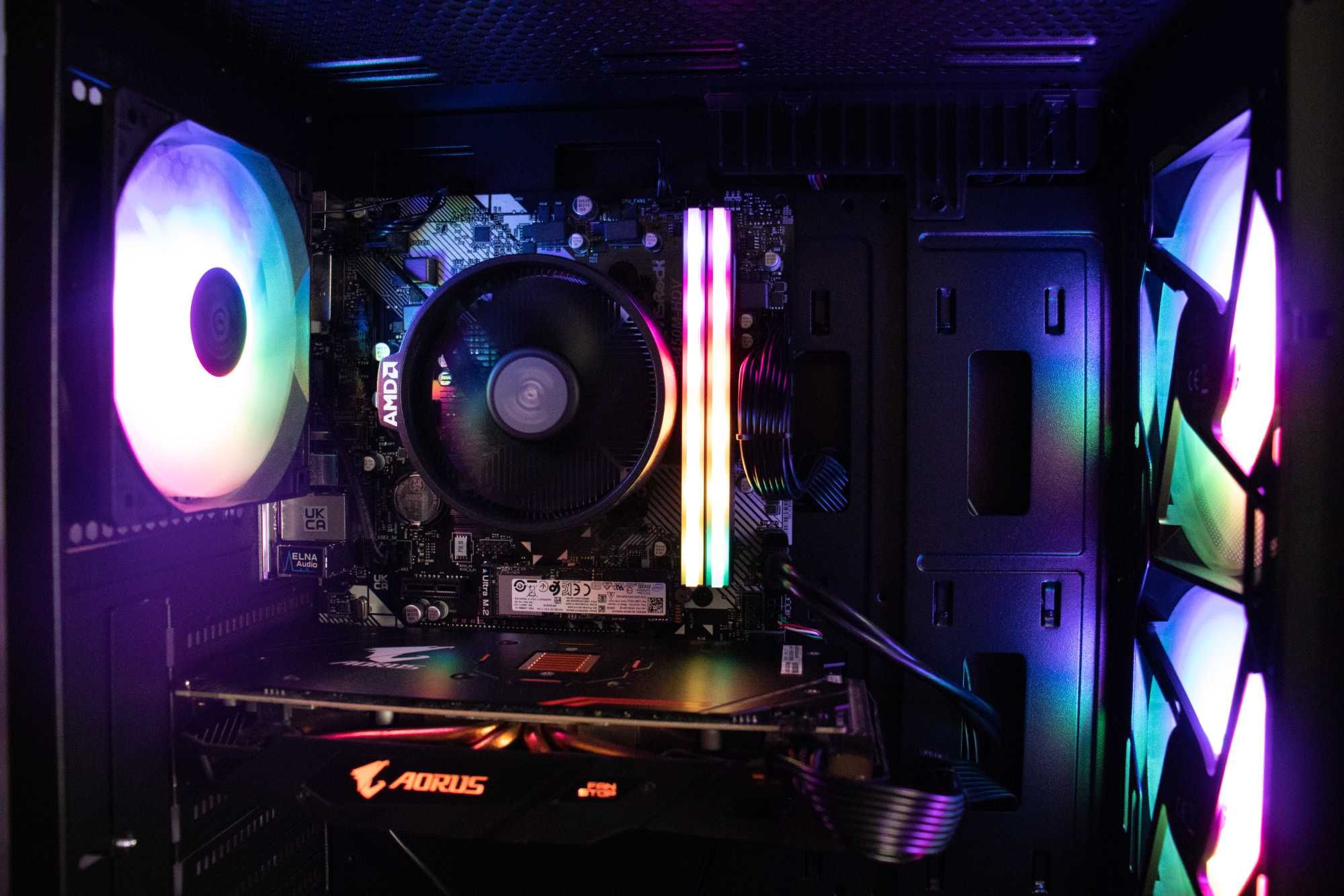 Komputer Gamingowy Ryzen 5 2600 RX 570 4GB 16GB RAM **DOWÓZ**