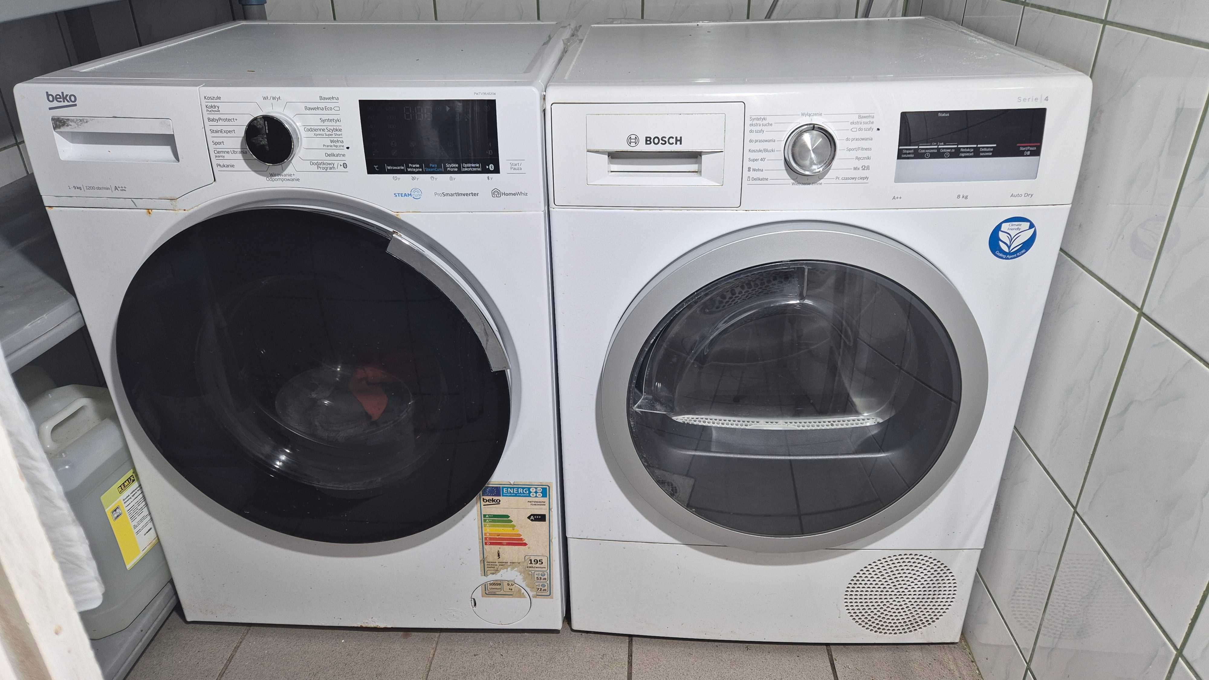 Pralka Beko 9kg Steam Cure Prosmart Invert Home